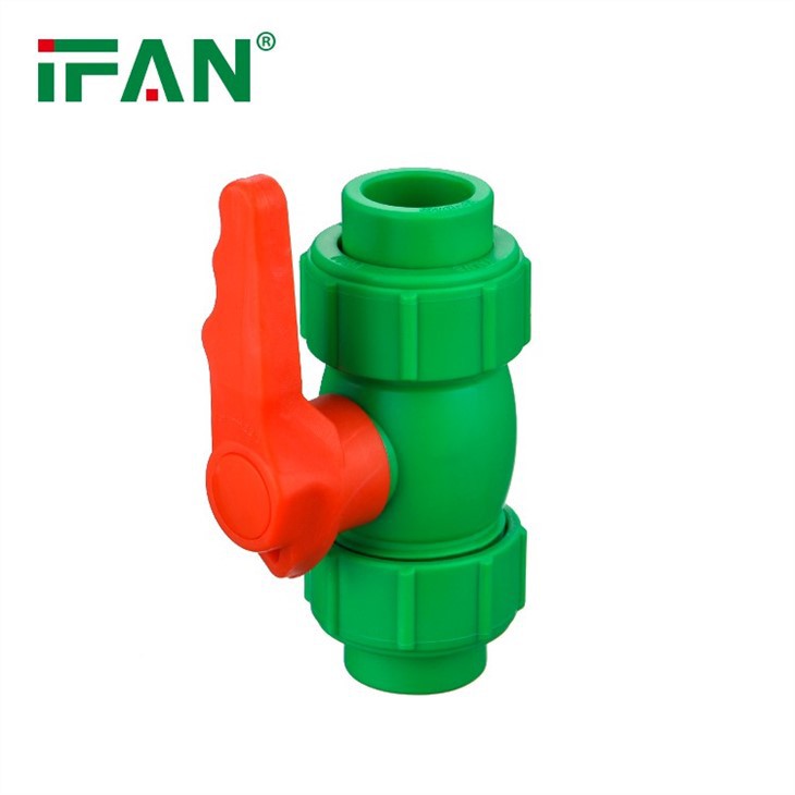 Double union ball valve