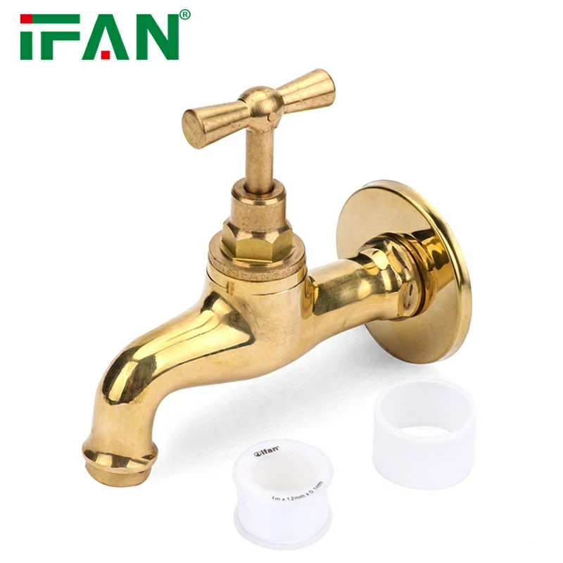 Rubinetto in ottone placcato oro IFAN